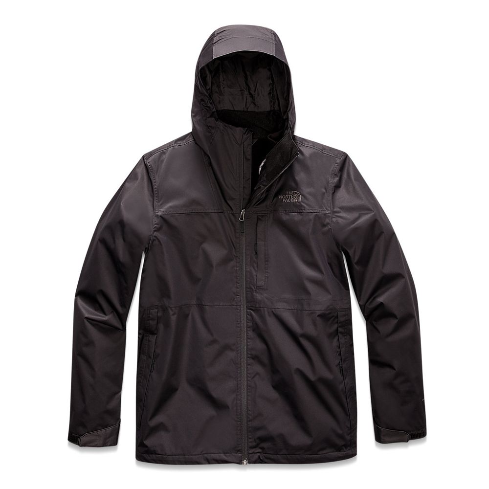 The North Face 3-In-1 Jackets Mens Australia - The North Face Arrowood Triclimate®—Tall Black (LPS-1